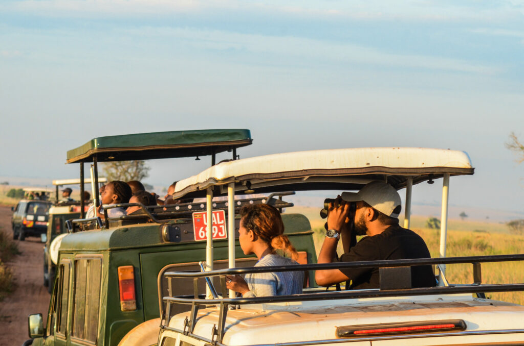 Tourist in Murchison