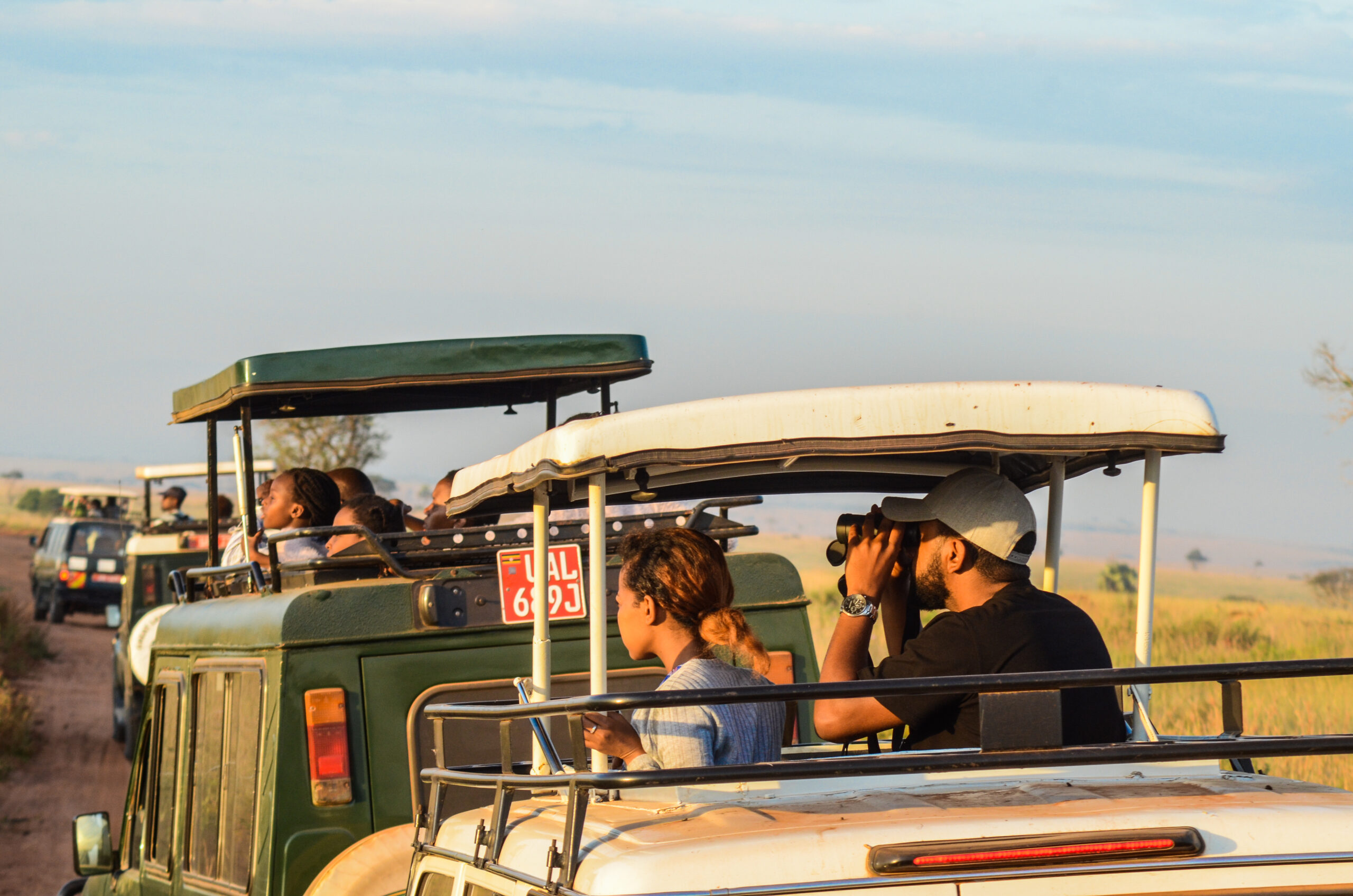 Tourist in Murchison
